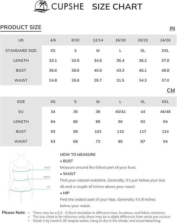 CUPSHE Women Summer Ruffle V Neck Long Sleeve Elastic Waist Casual Flowy Fit Mini Dress