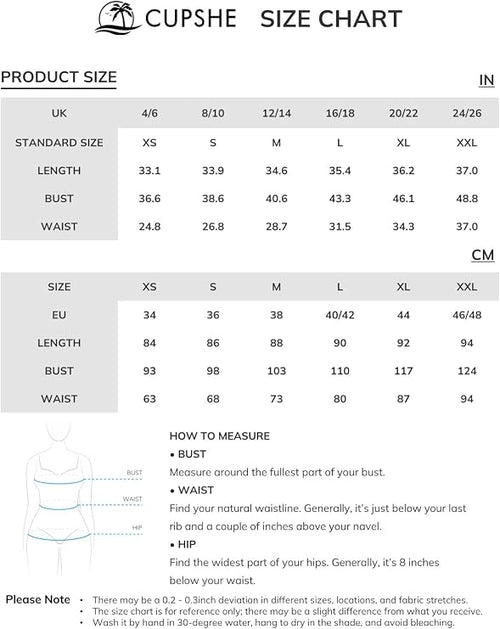 CUPSHE Women Summer Ruffle V Neck Long Sleeve Elastic Waist Casual Flowy Fit Mini Dress
